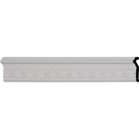 Ekena Millwork SAMPLE - 4 1/2"H x 1 1/8"P x 12"L Hera Chair Rail SAMPLE-CHA04X01HE
